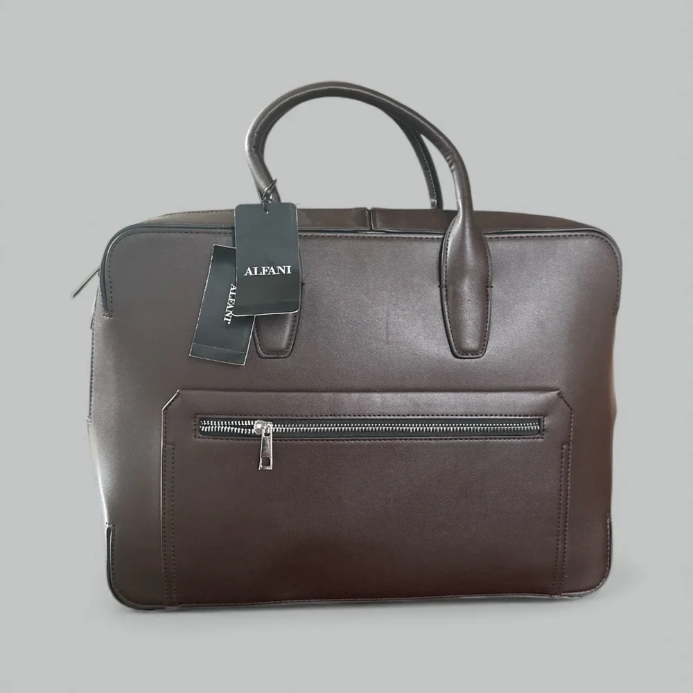 Alfani Brown Messenger Bag NWT